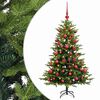 vidaXL Kunstkerstboom met Ballen 150 cm 150 LED's Warmwit