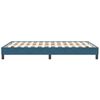 vidaXL Bedframe zonder matras 120x210 cm fluweel donkerblauw