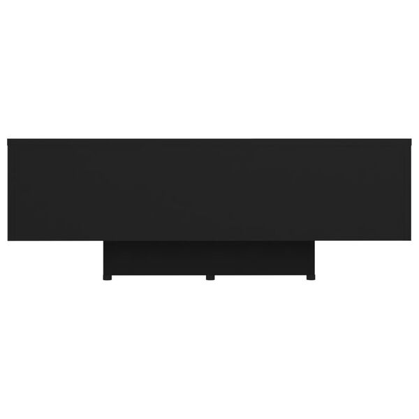 vidaXL Salontafel 85x55x31 cm bewerkt hout zwart