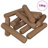 vidaXL Houten Dowels 18000 st Bruin Massief hout
