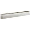 vidaXL Verhoogd Tuinbed Roestvrij staal 380 x 40 x 40 cm Staal