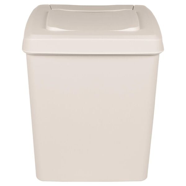 vidaXL Vuilnisbakken 3 st stapelbaar 75 L polypropeen wit