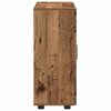 vidaXL Houten Kast met opslag Oudhout 88,5 x 30,5 x 73 cm Bewerkt hout