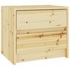 vidaXL Nachtkastje 40x30,5x35,5 cm massief vurenhout
