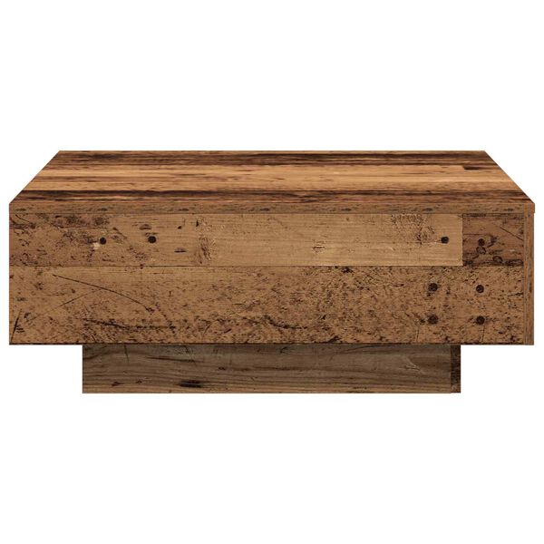 vidaXL Salontafel Oud Hout 80 x 80 x 31 cm