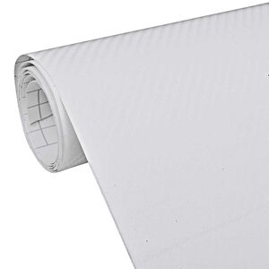vidaXL 2 st Autofolie 3D 100x150 cm wit