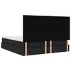 vidaXL Opslag bed met matras met opslag Zwart 180 x 200 cm Nep Leer