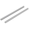vidaXL Schroefdraadstangen 2 st Zilver M6 x 120 mm Metaal