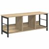 vidaXL Boekenkast 3-laags 102 x 32 x 40,5 cm Bewerkt hout Sonoma Eiken
