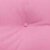 vidaXL Rugkussen Roze 140 x 24 x 50 cm Stof
