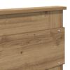 vidaXL Bedframe met lade met hoofdeinde met opslag Bewerkt hout
