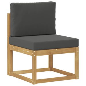 vidaXL Buiten bankenset Wit en antracietkleurig 59 x 63 x 73 cm