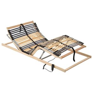 vidaXL Lattenbodem Bruin 70 x 190 cm Massief beukenhout