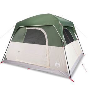 vidaXL Tent 4-persoons waterdicht groen