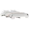 vidaXL Bedframe Wit 160 x 200 cm Massief grenenhout