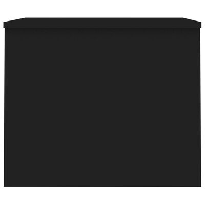 vidaXL Salontafel 80x50,5x41,5 cm bewerkt hout zwart
