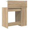 vidaXL Bureau met plank Sonoma Eiken 90 x 48 x 101,5 cm Bewerkt hout