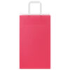vidaXL Papieren zakken 250 st met hengsels 21x11x36 cm roze
