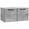 vidaXL Wandbeugel TV-kast Betongrijs 59,5 x 31 x 30 cm Bewerkt hout