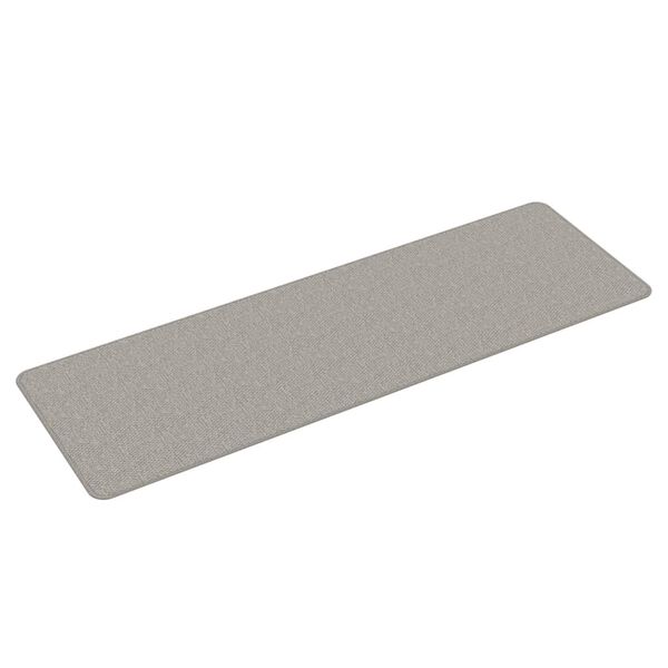 vidaXL Tapijtloper 50x150 cm sisal-look platina