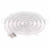 vidaXL Rookgenerator koud rond 33,5 cm roestvrij staal
