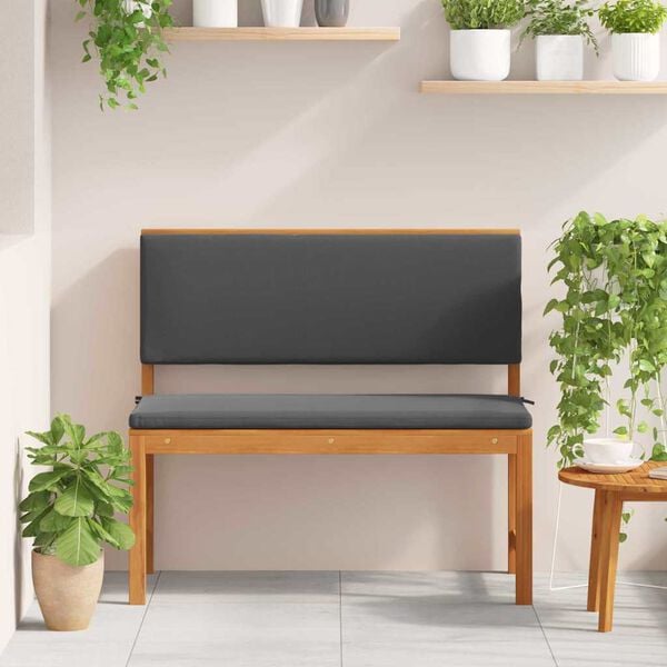 vidaXL Tuinbank Bruin 100 x 50 x 91cm Massief acaciahout