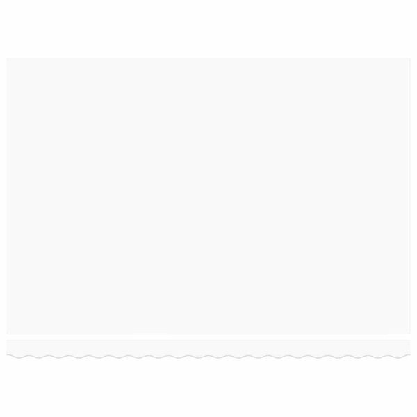 vidaXL Inklapbaar Zonnescherm Wit 450 &times; 300 cm Polyester en Metaal