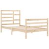 vidaXL Bedframe massief hout 100x200 cm