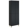 vidaXL Kastenset 2 pcs 66 x 34,5 x 95 cm Bewerkt hout