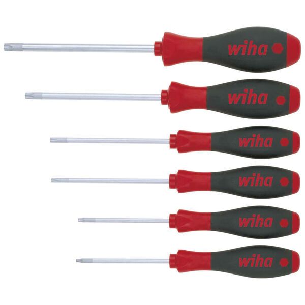 Wiha 6-delige Schroevendraaierset SoftFinish torx MagicSpring