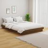 vidaXL Bedframe massief hout honingbruin 150x200 cm