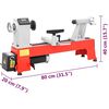 vidaXL Houtdraaibank variabele snelheid 457 mm 550 W