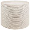 vidaXL Jute Touw 60 mm 100 m Wit 100% Tossa jute