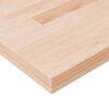 vidaXL Plank 100 x 20 x 4 cm onbewerkt massief eikenhout