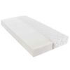 vidaXL Bed met matras jute donkergrijs 90x200 cm