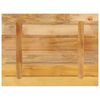 vidaXL Tafelblad rechthoekig 80x70x2,5 cm massief ruw mangohout