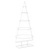 vidaXL Metalen kerstboom met standaard KUOPIO 125 cm Staal Wit