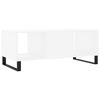 vidaXL Salontafel 102x50x40 cm bewerkt hout wit
