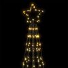 vidaXL LED-kerstboom 550 LEDs warm wit 300 cm