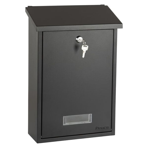 Practo Brievenbus Dublin zwart