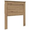 vidaXL Hoofdbord Artisan Eiken Bewerkt hout