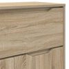 vidaXL Badkamer Kast Sonoma Eiken 72,5 x 36,5 x 100 cm Bewerkt hout