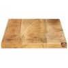 vidaXL Tafelblad rechthoekig 60x40x3,8 cm massief ruw mangohout