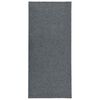 vidaXL Droogloopmat 100x250 cm grijs