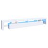 vidaXL Tv-meubel met LED-verlichting 260x36,5x40 cm wit