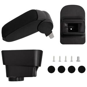 vidaXL Auto-armsteun 11x35x(32-49) cm ABS zwart
