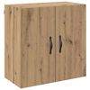 vidaXL Wandkast 60 x 31 x 60 cm Bewerkt hout Artisan Eiken