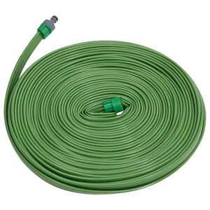 vidaXL Sproeislang 3-pijps PVC 15 m groen