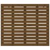 vidaXL Hoofdbord wandmontage 81x3x91,5 cm grenenhout honingbruin