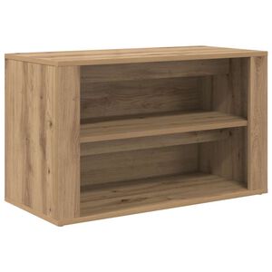 vidaXL Schoenenrek 75 x 35 x 45 cm Bewerkt hout